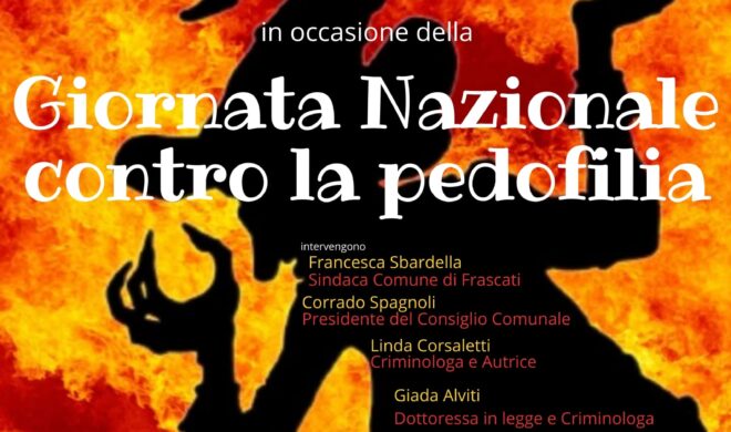 Domani 5 maggio: vi aspettiamo per la presentazione del libro “Il forno delle streghe” di Linda Corsaletti in occasione della Giornata Nazionale contro la pedofilia