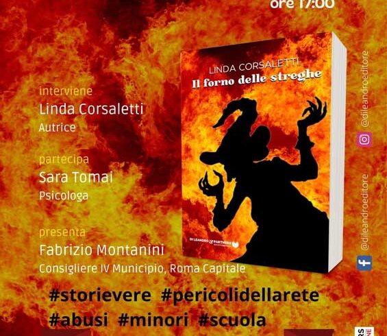 Roma: appuntamento il 16 Novembre per la presentazione del libro Il forno delle streghe di Linda Corsaletti presso la Libreria Tiburtina Incipit